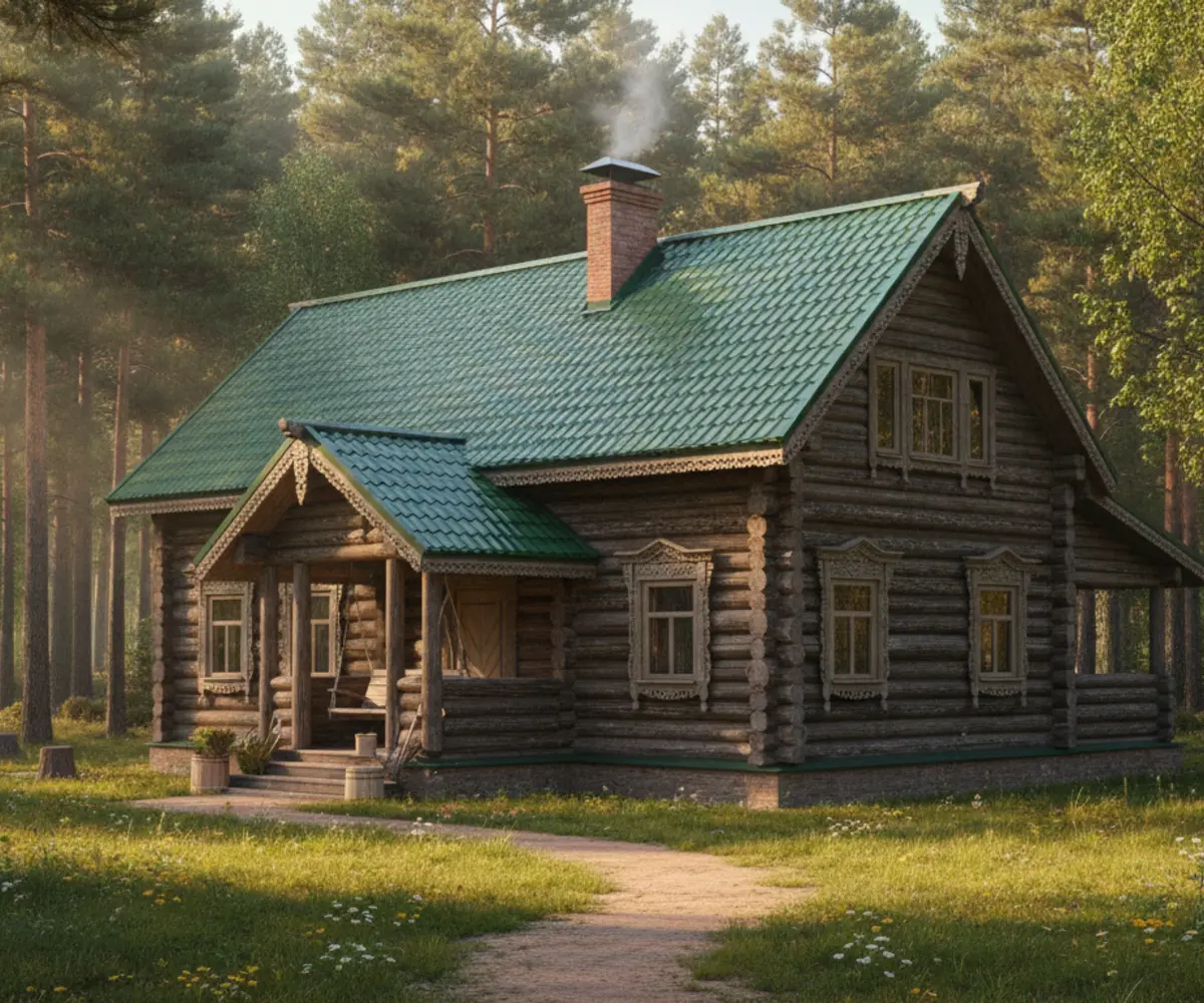 Готовый дом с кровлей RoofsExpert в Нижнем Новгороде